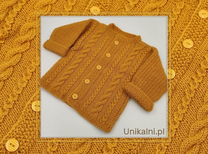 Modny maluch- ręcznie robione sweterki dla dzieci i niemowląt