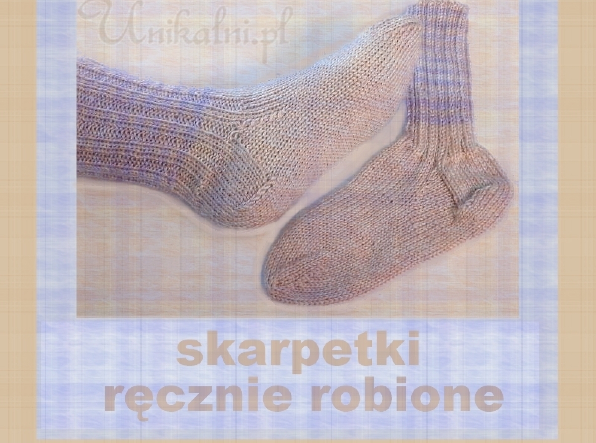 Czy masz w swojej garderobie ręcznie robione skarpetki?