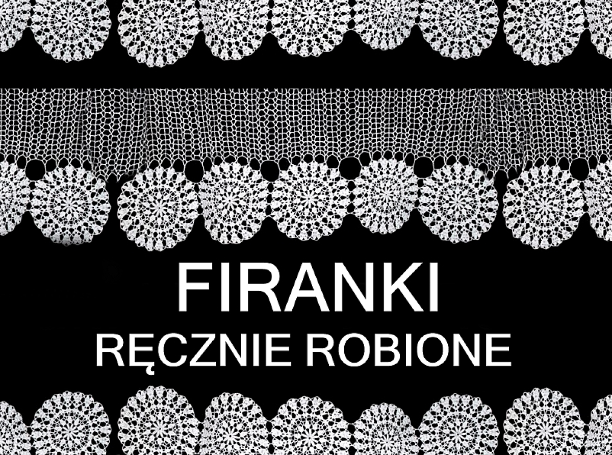 Dekoracja okien – firanki i zazdrostki ręcznie robione na szydełku
