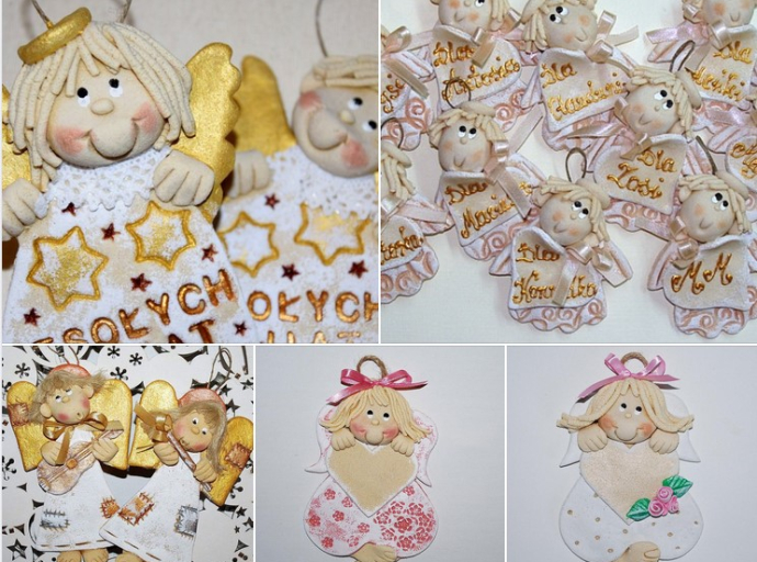 Aniołki ręcznie robione - pomysł na niezobowiązujący prezent 