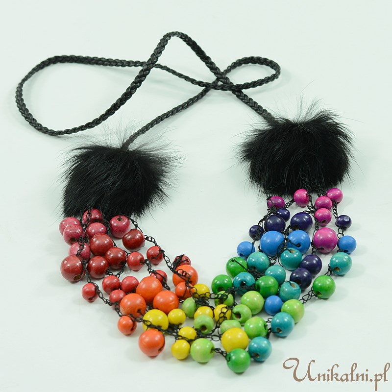 bizuteria autorska ze skory naturalnej recznie robiona2