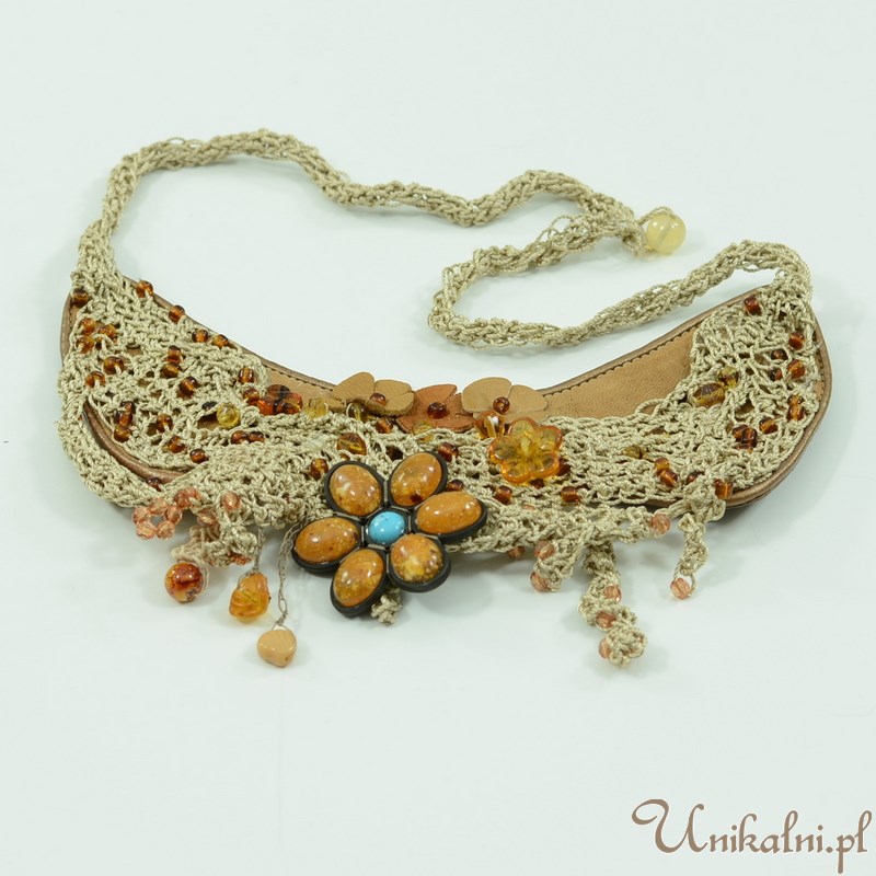 bizuteria autorska ze skory naturalnej recznie robiona31