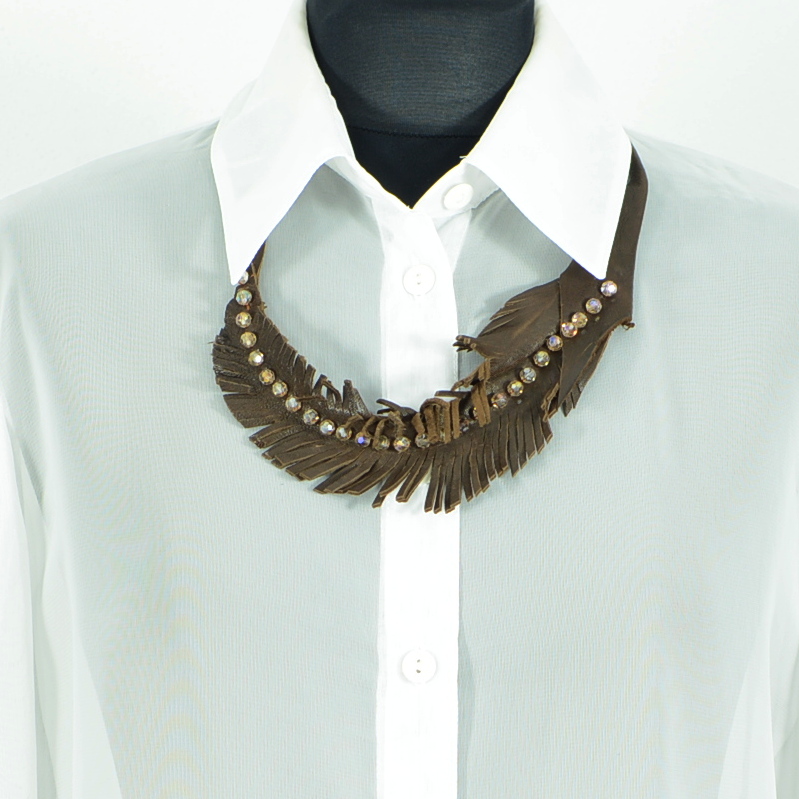 bizuteria ze skory recznie robiona unikalni pl 35