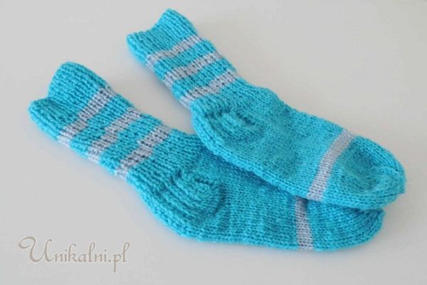 skarpetki recznie dziergane dla dzieci unikalni pl