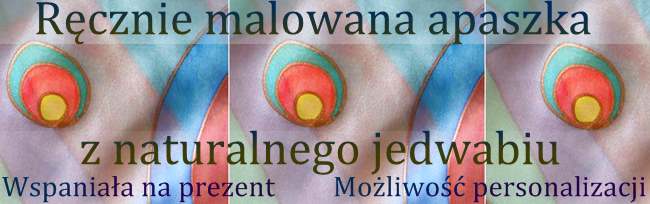 apaszka szal chusta jedwab recznie malowany prezent personalizacja unikalni pl