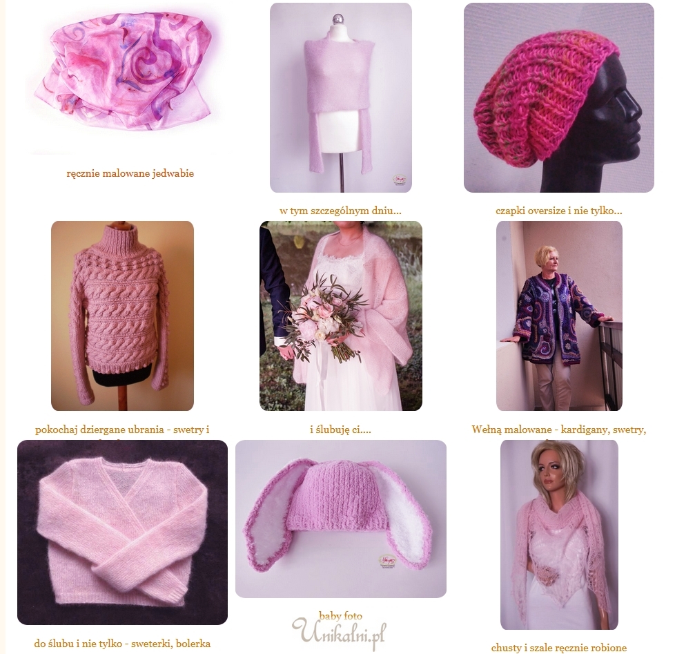 Viva Magenta polski burak kolor roku 2023 ubrania recznie robione