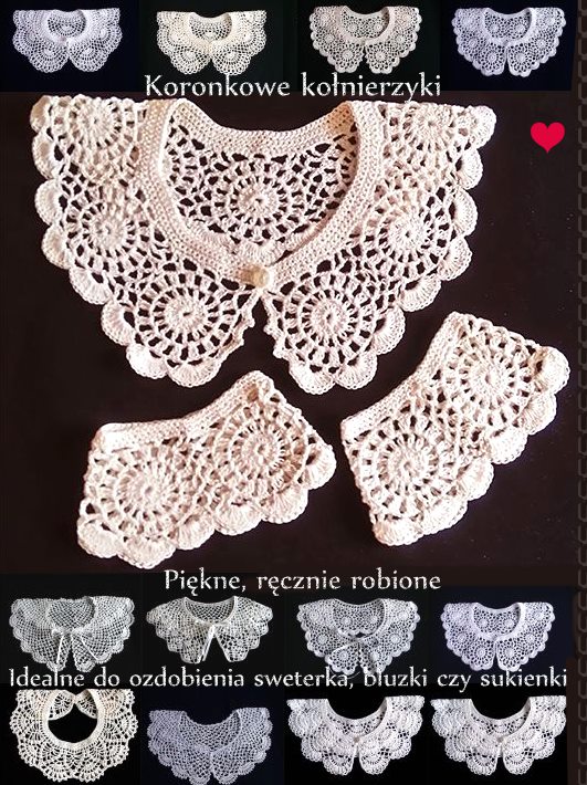 kolnierzyki robione na szydelku unikalni pl kopia