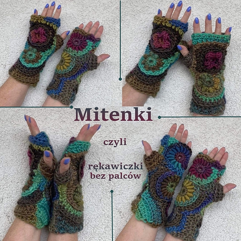mitenki rekawiczki bez palcow unikalni pl
