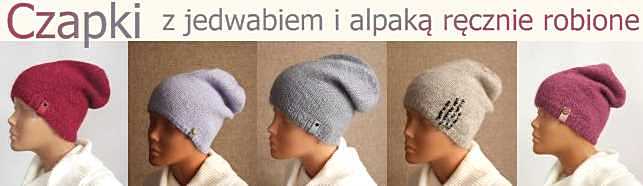 damskie czapki alpaka jedwab recznie robione unikalni pl