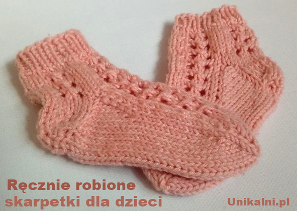 recznie robione skarpety dla dzieci unikalni pl