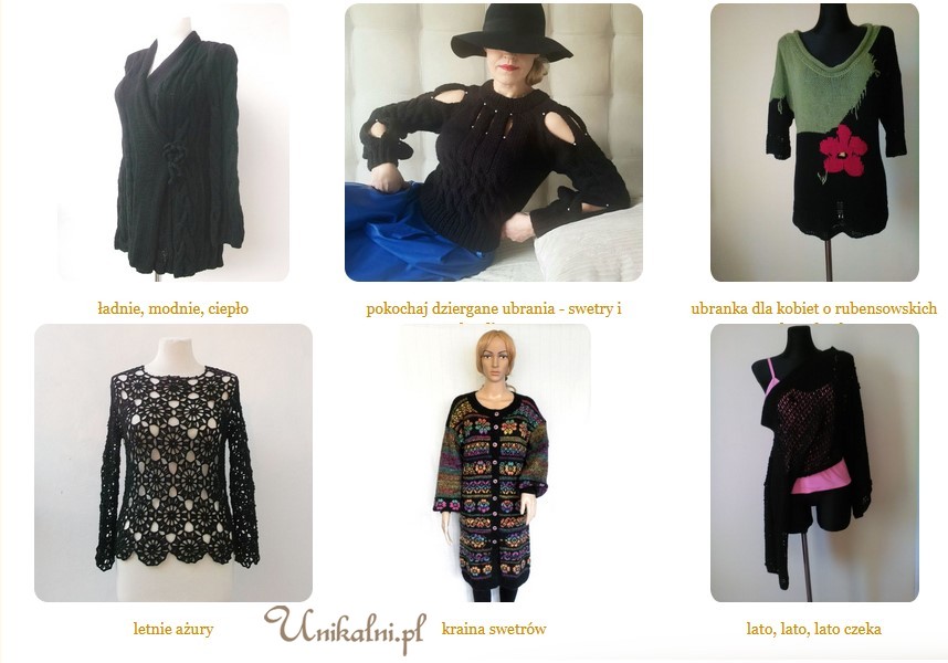 ubrania na szydelku recznie robione unikalni pl4